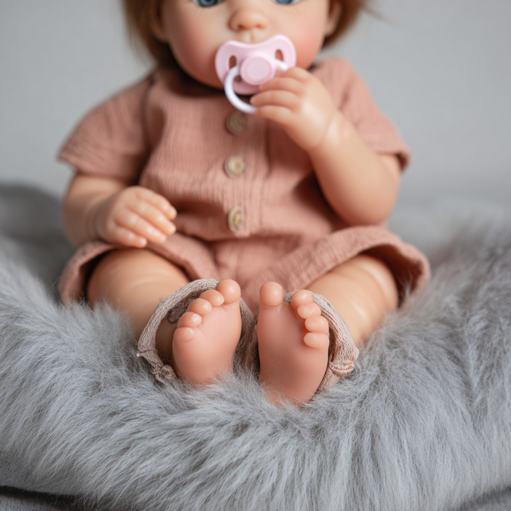 Kit Bebê Reborn "Faça Você Mesmo" - Molde Realista 48cm