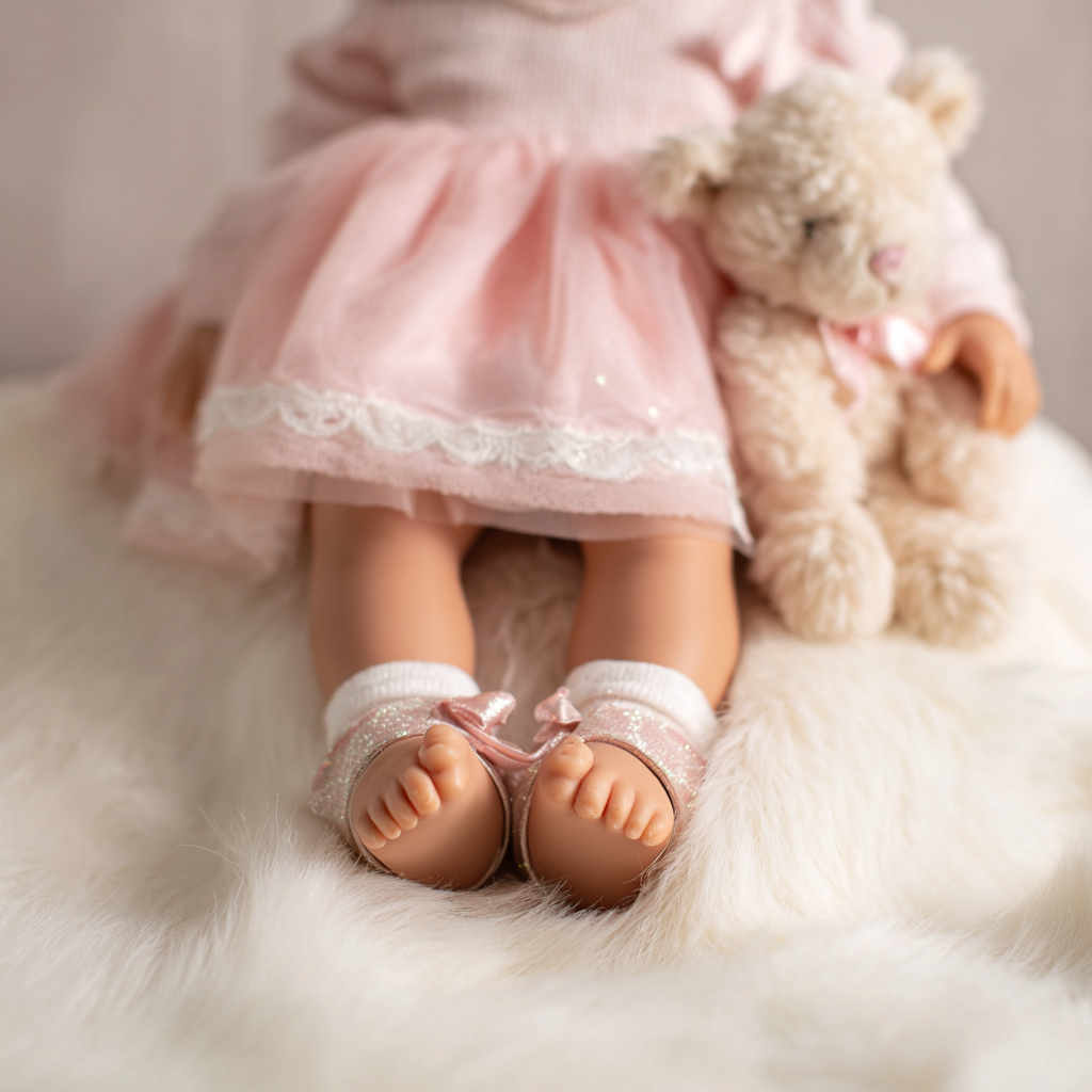 Bebê Reborn Menina Realista 48cm Corpo Silicone Pode Dar Banho