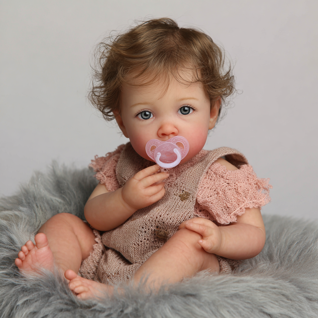 Kit Bebê Reborn "Faça Você Mesmo" - Molde Realista 48cm
